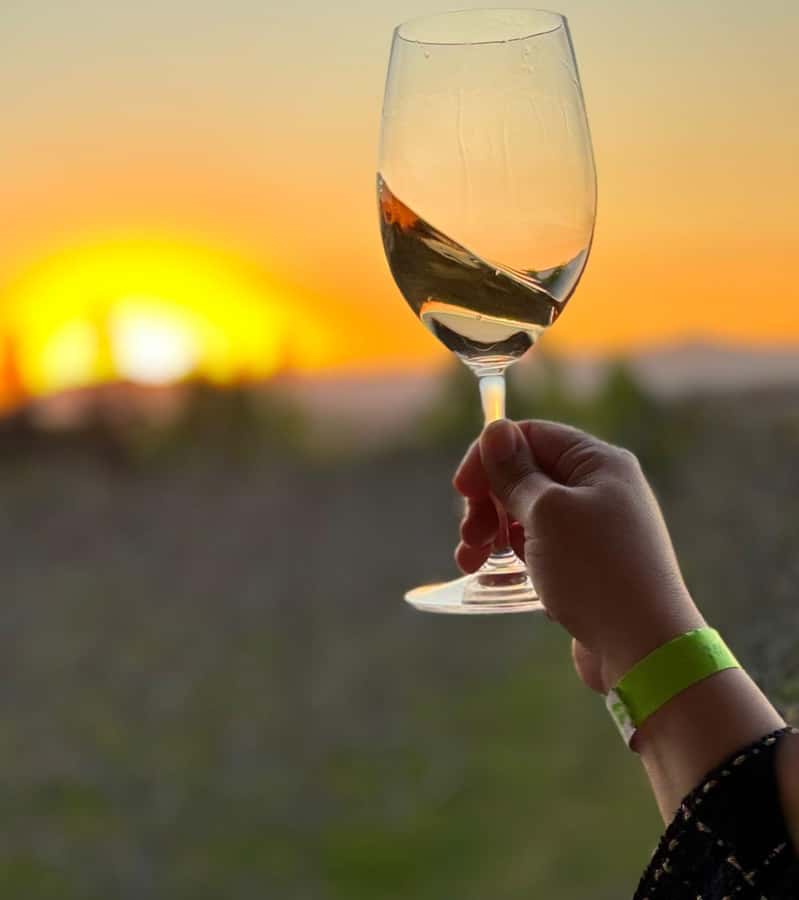 Alyan Family sunset winery - What the $150 price covers