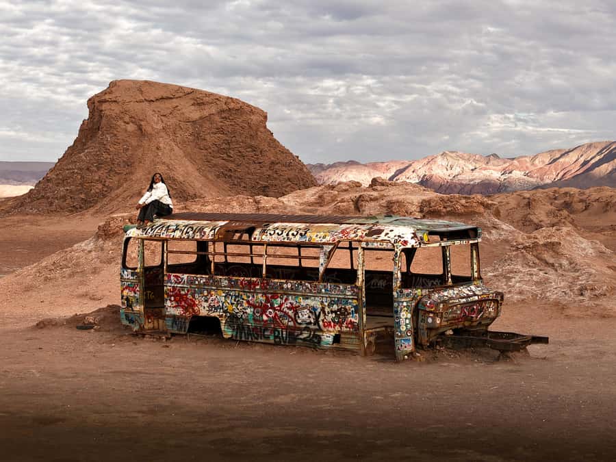 Atacama Desert and Magic Bus Visit - Sunset With Pisco, Wine, and Snacks