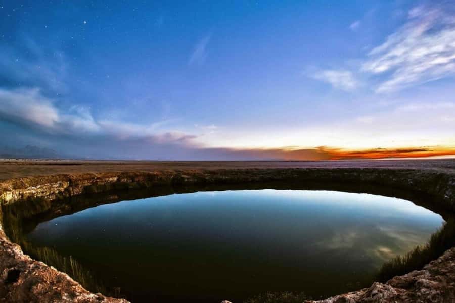Atacama Desert: Floatation in Laguna Cejar and Sunset - What the salty water feels like at Laguna Cejar