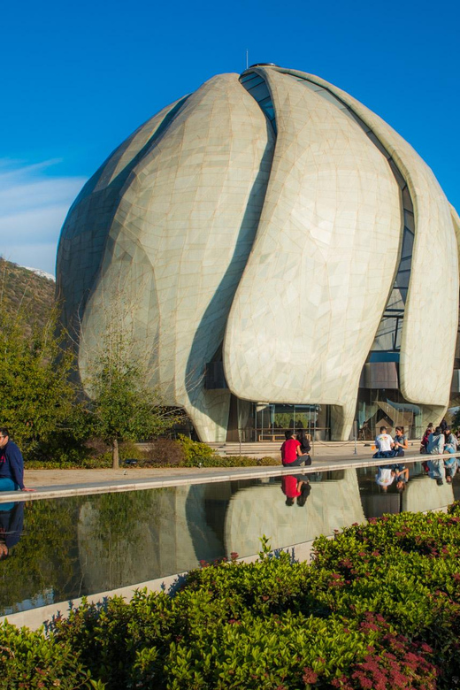 Bahá’í Temple, Winery and Lapis Lazuli + Private Transport - The Bahá’í Temple at the Andes foothills