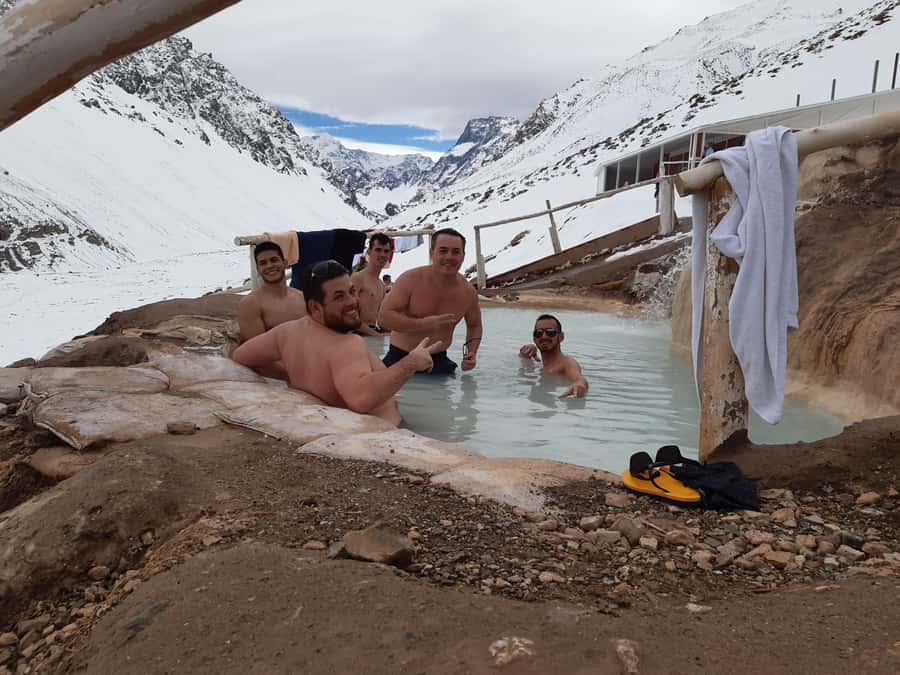 CAJON DEL MAIPO TOUR + TERMAS COLINA + EMBALSE EL YESO AND PICNIC - El Yeso Reservoir at 2,500 meters