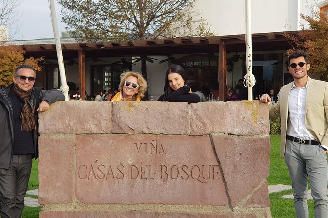 Casas del Bosque Winery + RE Wineries : Exclusive Tour + Transfer - Casas del Bosque at 12:15 pm