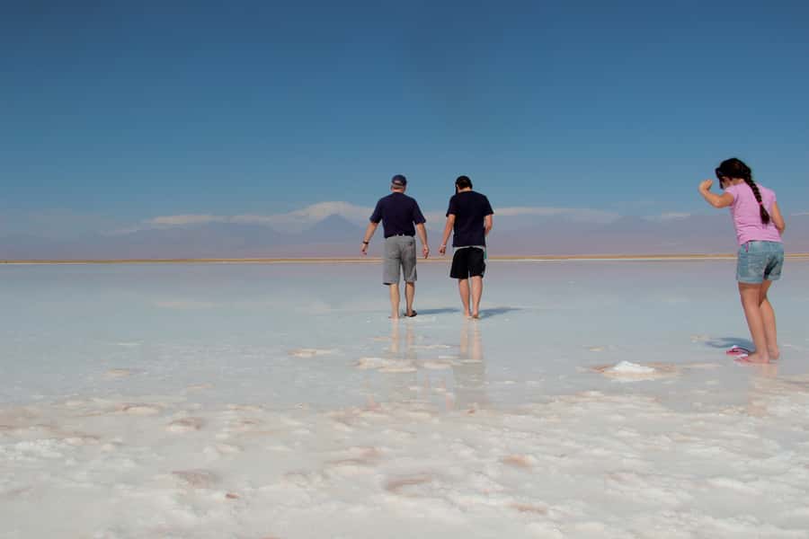Cejar & Tebenquiche Lagoons Tour with Ojos del Salar Atacama - The afternoon route from San Pedro de Atacama