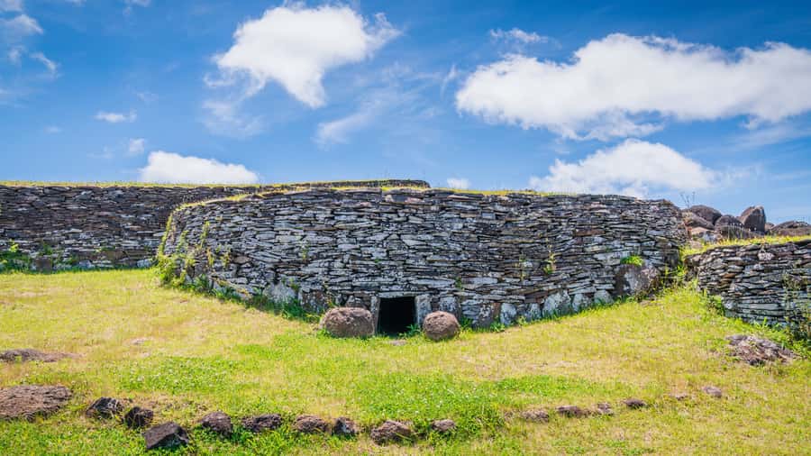 Easter Island: Full Day Ancestral Caves and Orongo Village - Ahu Vinapu and the island’s stonework