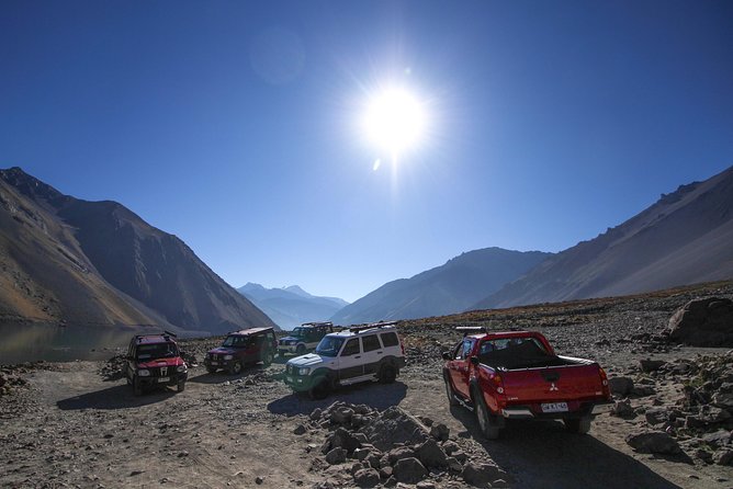 Embalse el Yeso and Termas del Plomo in semi-private 4x4 - Breakfast beside Embalse El Yeso