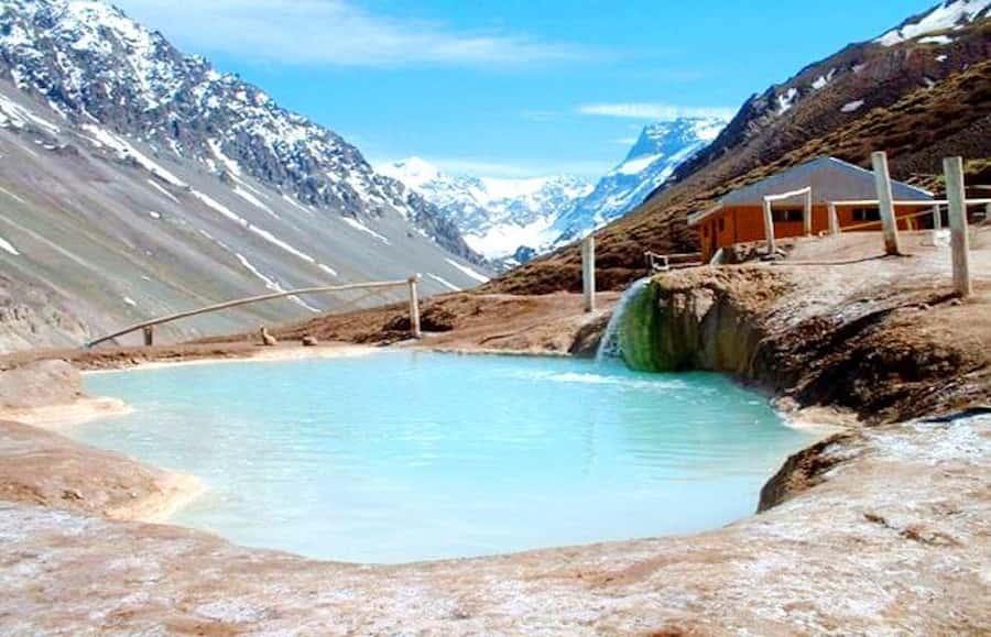 Embalse el Yeso + Termas de Colina with picnic - Full day - Key points to know before booking