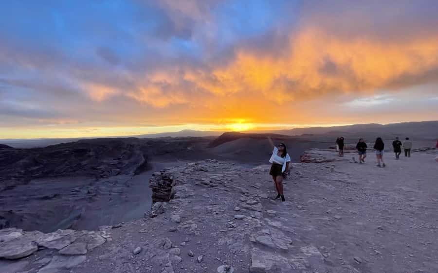 Explore Moon Valley with Sunset, Snacks and Refreshments - Meeting White & Green Travel in San Pedro