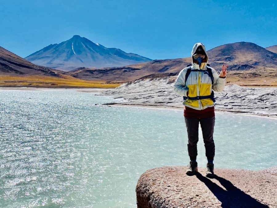 From San Pedro de Atacama: Lagoons and Piedras Reds - Miscanti and Meñiques at 4,200 meters