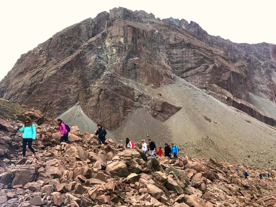 From Santiago: Cajón del Maipo and Volcán San José Hike 8K - Wine, cheese, and a welcome end to the hike