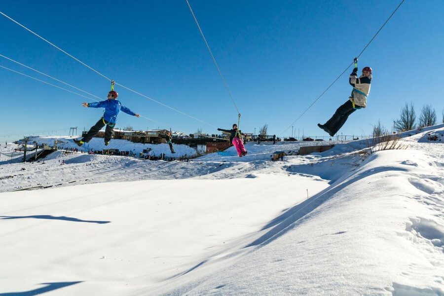 From Santiago: Farellones Park Resort Entry & Ski Classes - Mountain views, waterfalls, and time away from the slopes