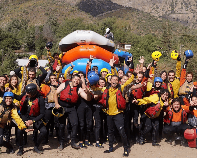 From Santiago: Rafting in the Maipo Canyon - One hour of class 3 and 4 whitewater