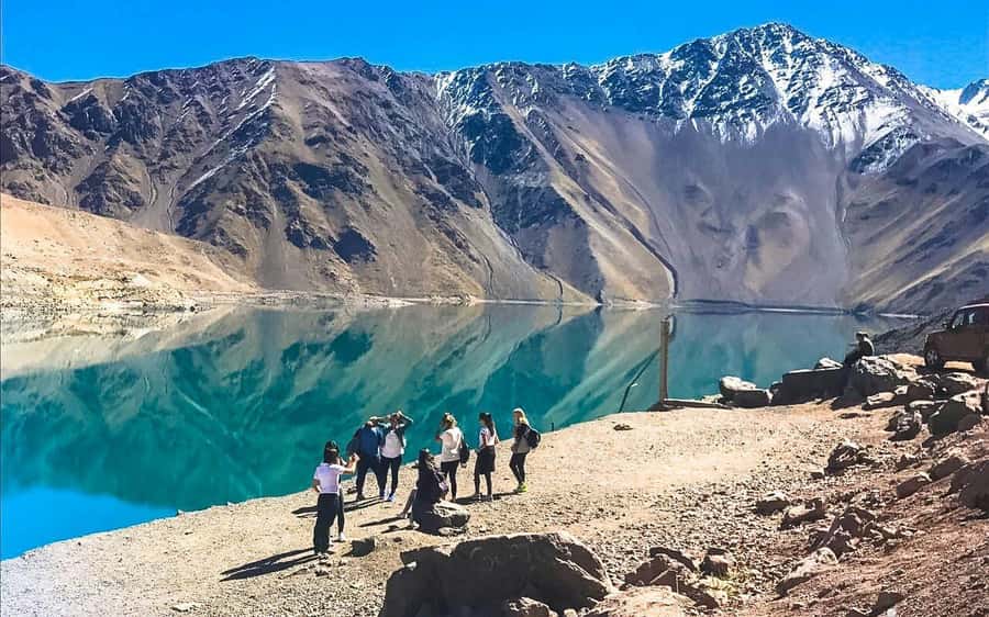 Full-Day Embalse del Yeso & Hot Springs Tour from Santiago - Three hours beside Embalse del Yeso