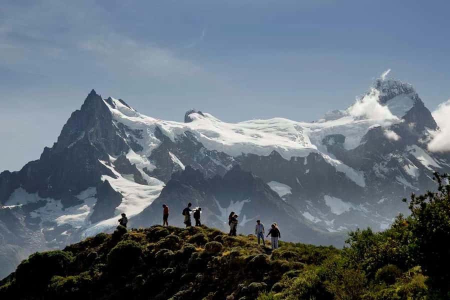 Full-day excursion to Torres del Paine National Park - Lake Sarmiento gives you the first big view