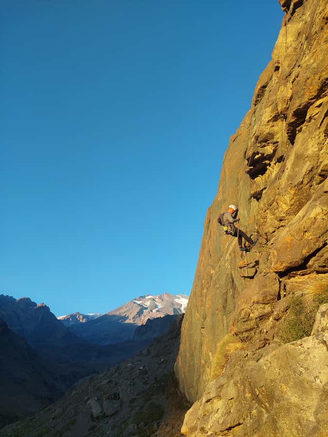 Full-Day Rock Climbing Adventure in the Andes near Santiago - The views are part of the experience