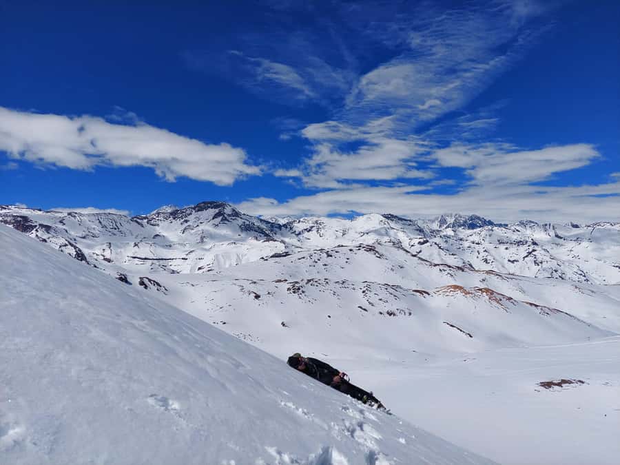 Full-Day Trek to Cerro El Pintor from Santiago - The climb begins with changing ground