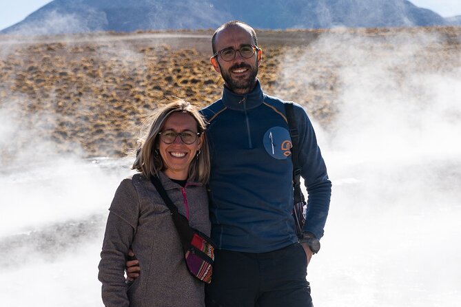 Guided tour to the Tatio Geyser breakfast at Geyser Blanco - Machuca’s goat cheese and llama empanadas