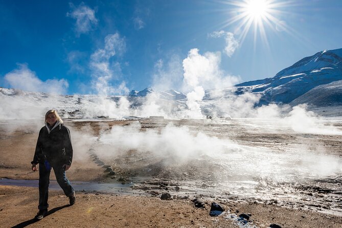 Guided tour to the Tatio Geyser breakfast at Geyser Blanco - Two hours among El Tatio’s fumaroles