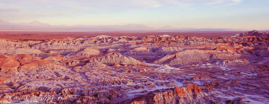 Moon Valley (Valley of the Moon) from San Pedro de Atacama - Leaving San Pedro for the Cordillera de la Sal