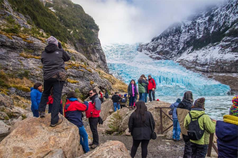 P. Natales: Balmaceda & Serrano Glaciers with Lunch & Whisky - From Puerto Bories into Última Esperanza Fjord
