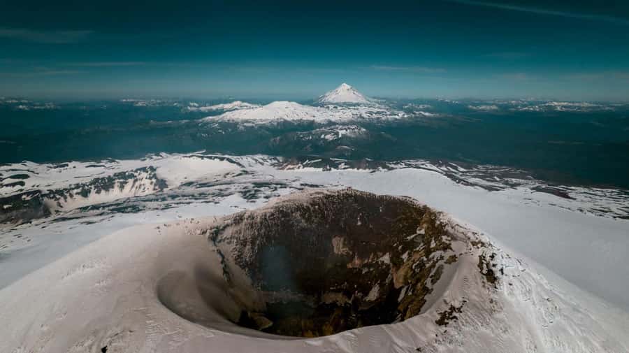 Pucón: Villarrica Volcano Climb - Crampons, ice axes, and the glacier section