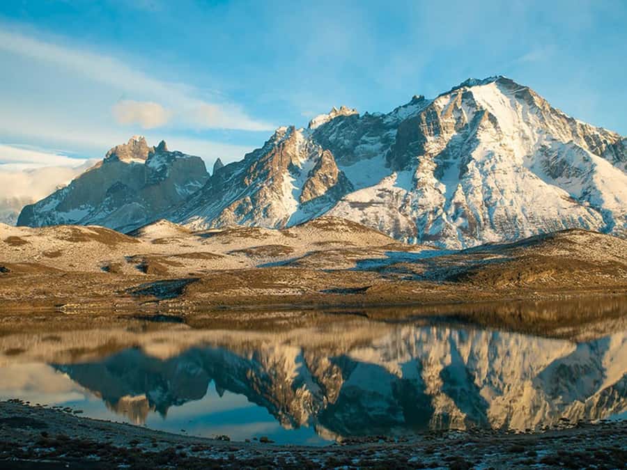 Puerto Natales: Full-Day Torres del Paine Tour - Salto Grande, where water adds movement