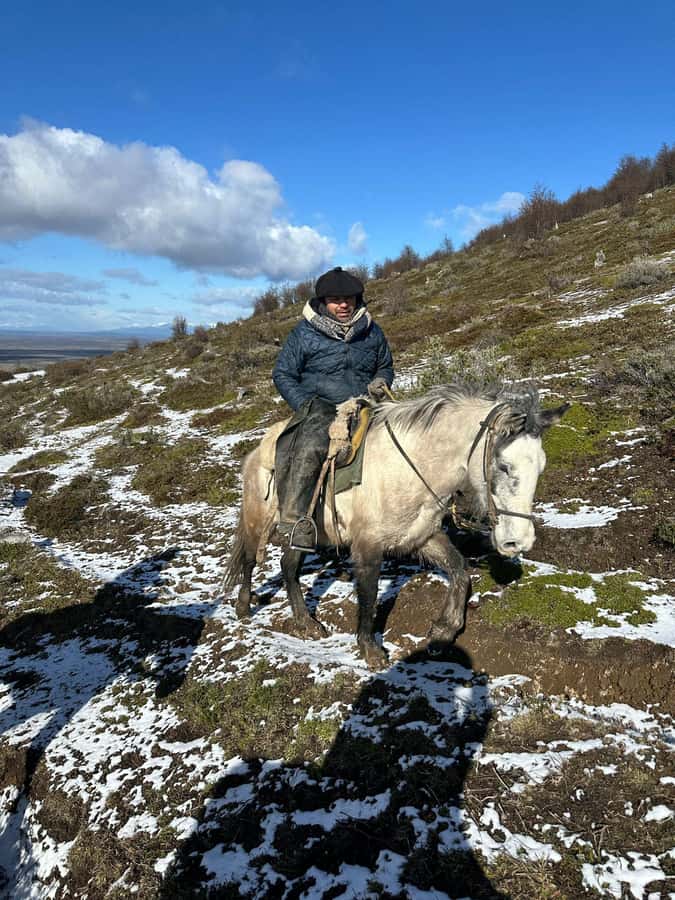 Puerto Natales: Horseback Riding to Dorotea Fjord Lookout - Coffee and donuts after the ride