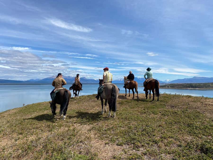 Puerto Natales: Traditional Horseback Riding Experience - Riding from Puerto Natales into rural Patagonia