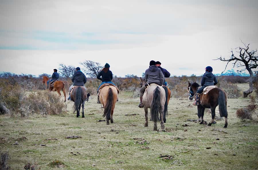 Puerto Natales: Traditional Horseback Riding Experience - Following the trails toward Puerto Demaistre