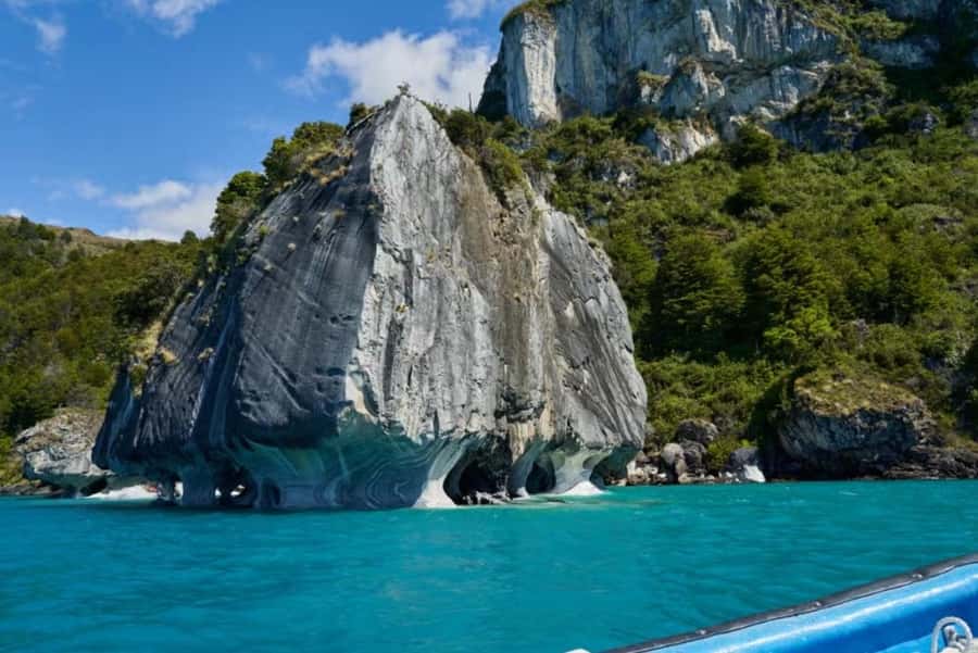 Puerto Tranquilo: Marble Caves Boat Tour - Leaving the quay for Lake General Carrera