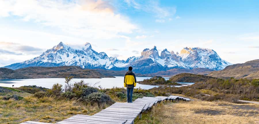Punta Arenas: Full Day Torres del Paine + Milodon Cave - Salto Grande and the 40-minute walk