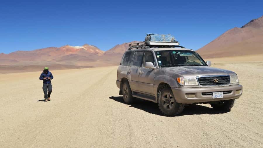 Roundtrip to the Uyuni Salt Flat and the Colored Lagoons - Crossing from San Pedro into Bolivia