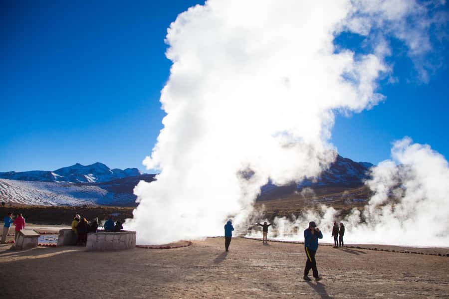 San Pedro de Atacama: El Tatio Geysers Tour - Putana Valley and the flamingo lagoon