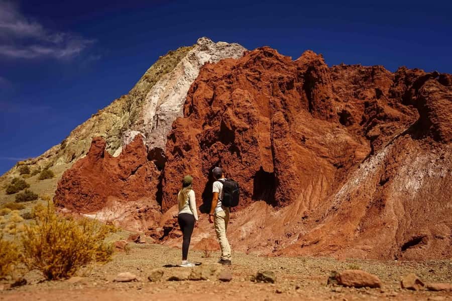San Pedro de Atacama: Rainbow Valley & Good Herbs Tour - Rock Formations Shaped by Wind and Time