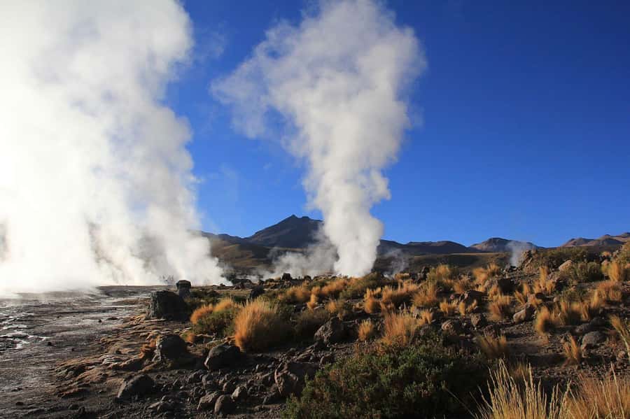 San Pedro de Atacama: Tatio Geysers and Machuca Tour - Leaving San Pedro before sunrise