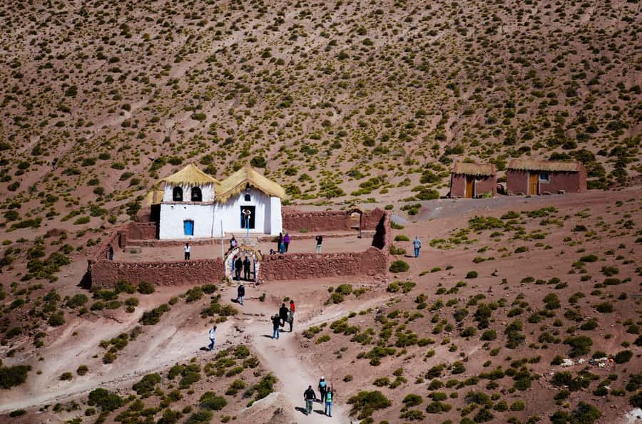 San Pedro de Atacama: Tatio Geysers and Machuca Tour - The road to Machuca and the Andean scenery