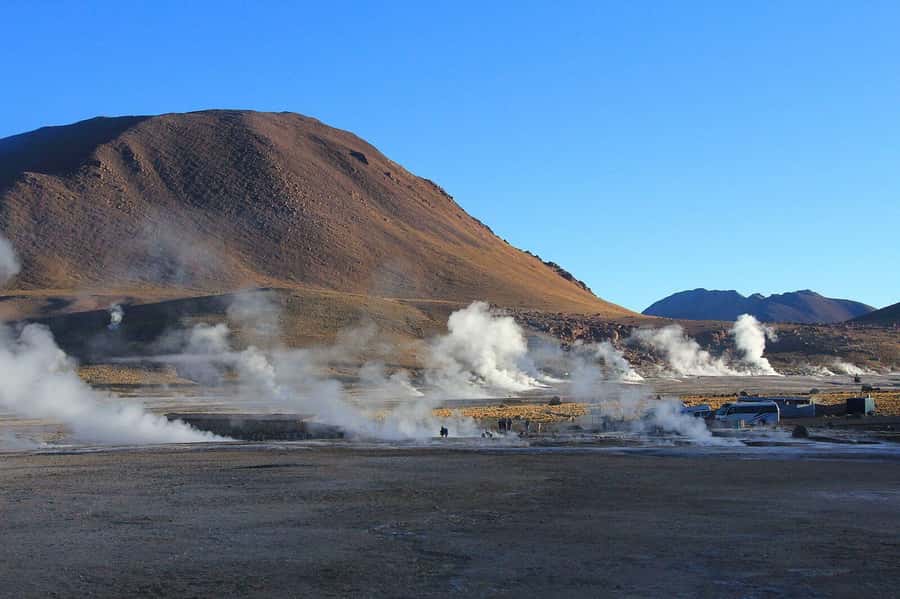 San Pedro de Atacama: Tatio Geysers and Machuca Tour - Meeting the Tatio Geysers at dawn