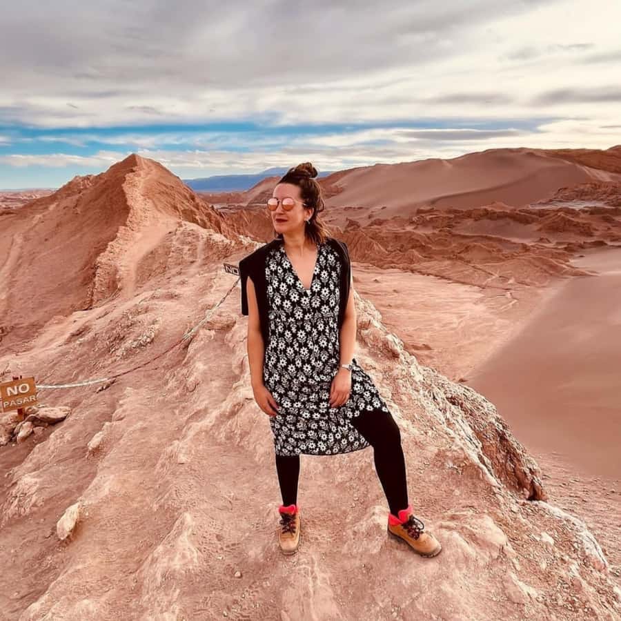 San Pedro de Atacama: Valle de la luna - The Three Marys is a stop for shape and symbolism