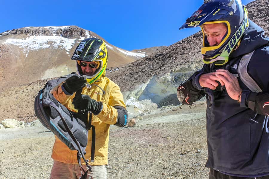 San Pedro de Atacama: Volcano Downhill Bike Tour - Fifteen miles of volcanic dirt, rock, and speed