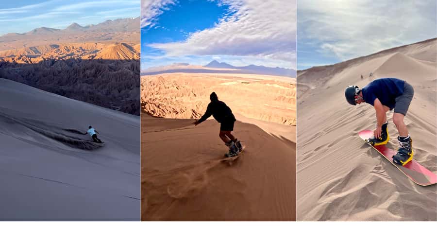 Sandboarding Tour in San Pedro de Atacama, Chile - Professional gear, from board to goggles