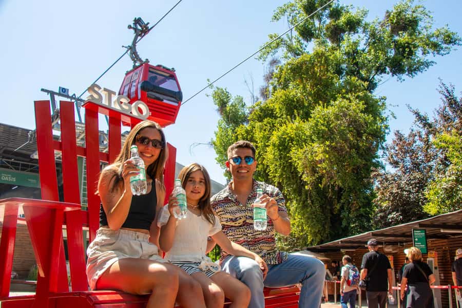 Santiago: 1-Day Hop-On Hop-Off Bus and Cable Car Ticket - La Moneda Palace and Santa Lucía Hill