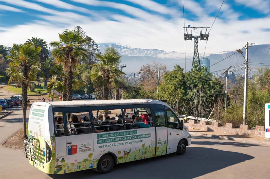 Santiago: 2-Day Hop-On Hop-Off Bus Ticket and Cable Car - Stops 3 and 4: San Cristóbal Hill, cable car, and funicular