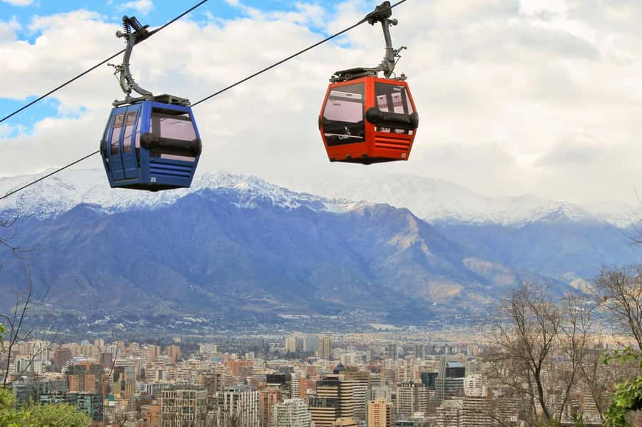 Santiago: 2-Day Hop-On Hop-Off Bus Ticket and Cable Car - Start at Parque Arauco, then head toward Vitacura
