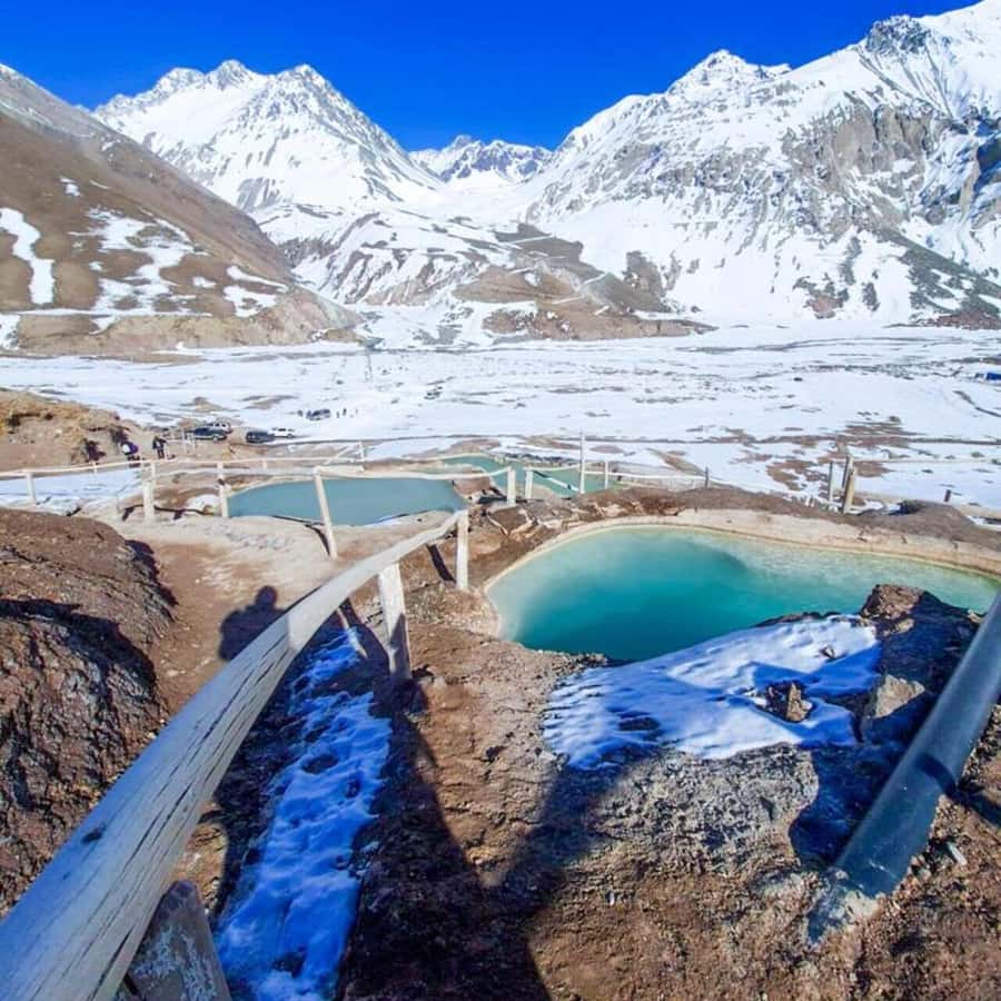 Santiago: Cajon del Maipo Termas Colina Trip - The Tinoco Tunnel and its uneasy story