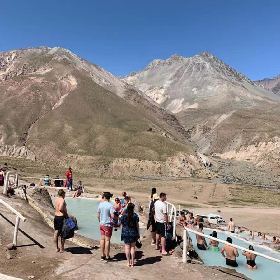 Santiago: Cajon del Maipo Termas Colina Trip - What lunch really means on this trip