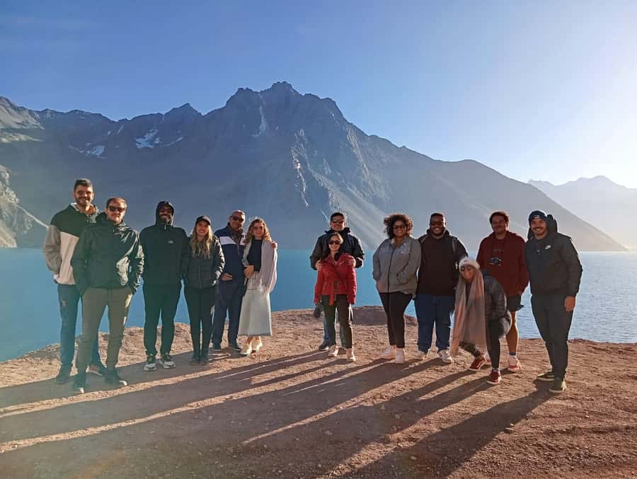 Santiago: Cajon del Maipo, Termas Colinas & Embalse El Yeso - Tinoco Tunnel and the railway past