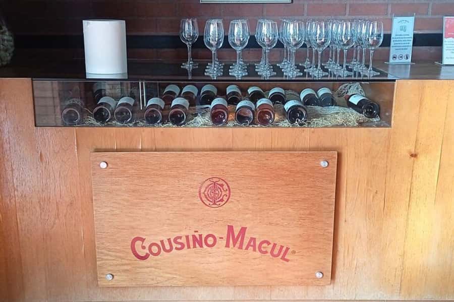 Santiago: Cousiño Macul Vineyard Premium Tasting Tour - The gift glass and winery shop
