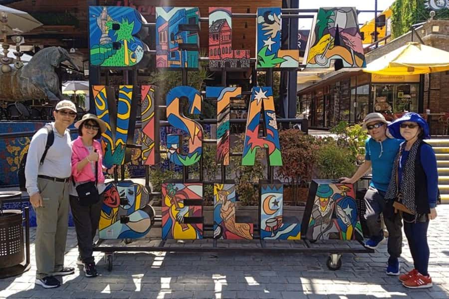 Santiago de Chile: Half-Day City Tour with Local Cuisine - Bicentennial Park offers a calmer change of pace