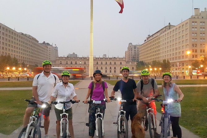 Santiago Evening Bike Tour - From Providencia to Plaza Baquedano