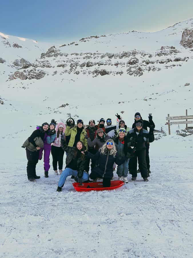 Santiago: Panoramic Snow Tour in Farellones Region. - From Santiago streets to Andes snow