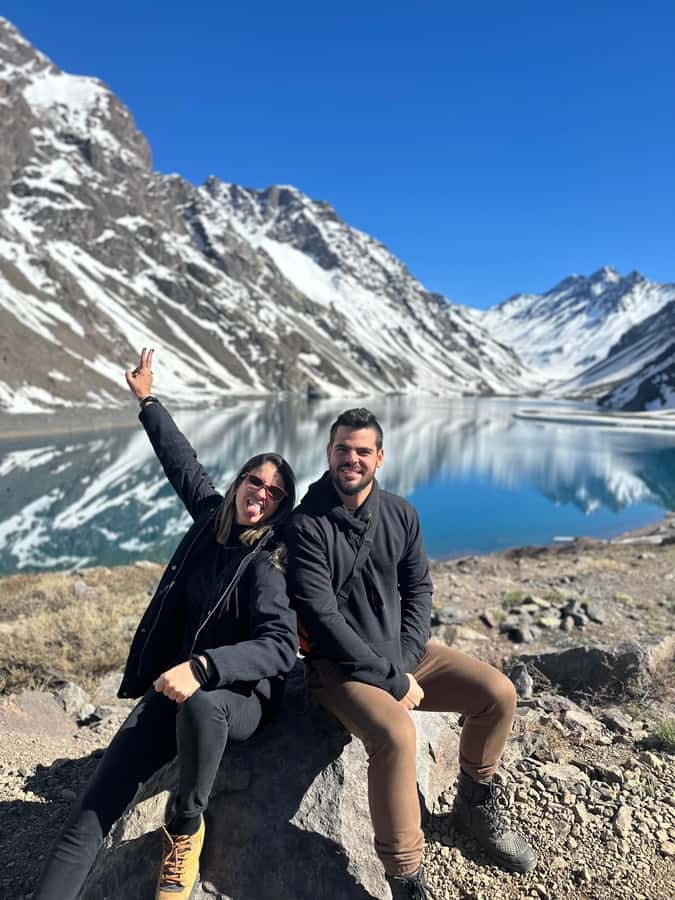 Santiago: Portillo and Laguna del Inca Day Trip with Picnic - Early pickup and the road north from Santiago